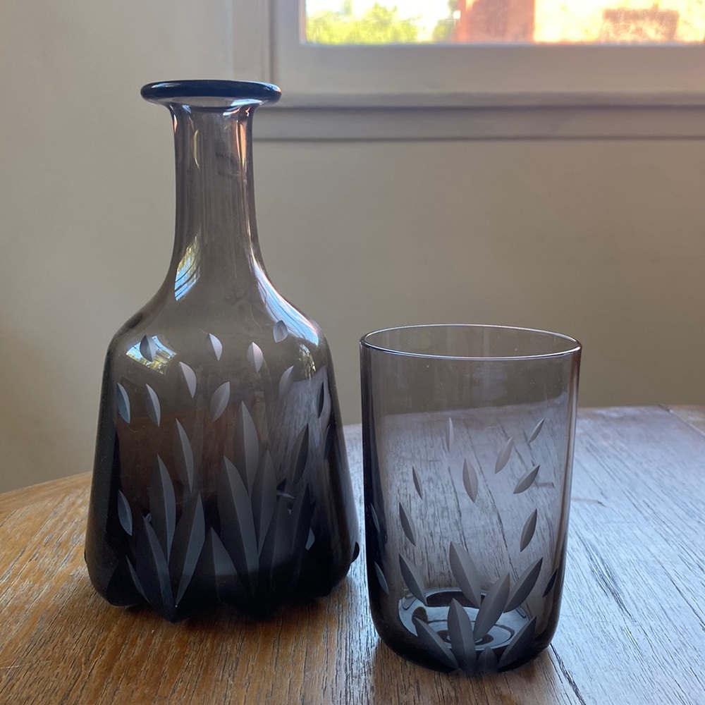 ✨Saint-Louis Cristal bedside water carafe